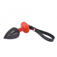 Втулка анальная с ремешком