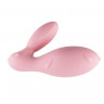 Вибростимулятор в форме зайчика с вибрирующим пультом ДУ Eris
