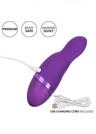 Ультра гибкий мини вибромассажер с мерцающим кончиком Aura Teaser