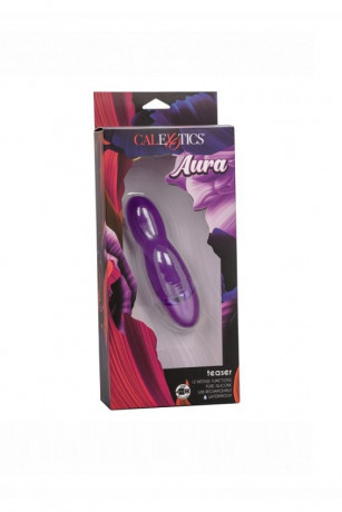 Ультра гибкий мини вибромассажер с мерцающим кончиком Aura Teaser