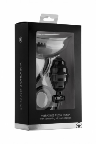 Вакуумная помпа для стимуляции области половых губ и клитора Vibrating Pussy Pump Ouch