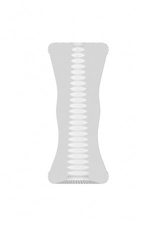 Мастурбатор открытого типа с ребристым внутренним рельефом 23 Stroker