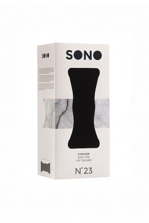 Мастурбатор открытого типа с ребристым внутренним рельефом 23 Stroker