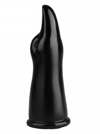 Анальный стимулятор с рельефом в виде головы птицы