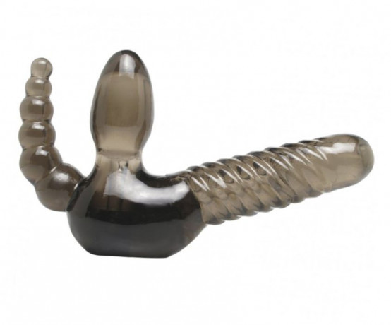 Анально-вагинальный страпон Strapless