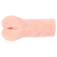 Крупный мастурбатор вагина с рельефной точкой G Tattoo