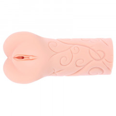 Крупный мастурбатор вагина с рельефной точкой G Tattoo