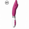 Перезарежаемый вибратор кролик с гибким  клиторальным отростоком Athos