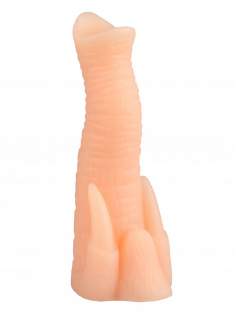 Рельефная анальная втулка из эластомера с рельефом в виде хобота