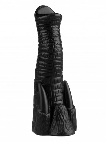 Рельефная анальная втулка из эластомера с рельефом в виде хобота