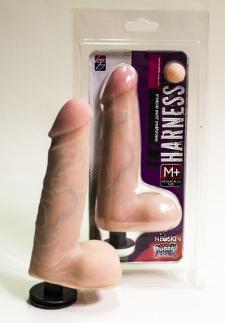 Фаллос-насадка на страпон Harness Medium-plus Size