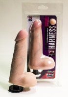 Фаллос-насадка на страпон Harness Medium-plus Size