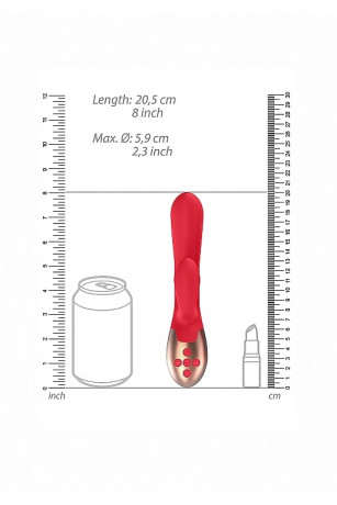 Вибромасссажер с функцией нагрева Heating G-spot Vibrator Exquisite