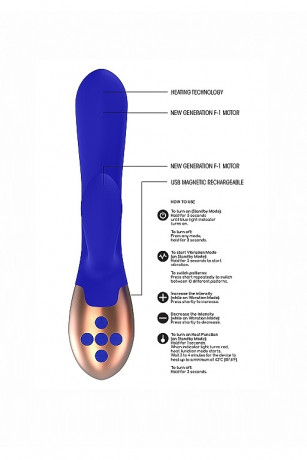 Вибромасссажер с функцией нагрева Heating G-spot Vibrator Exquisite