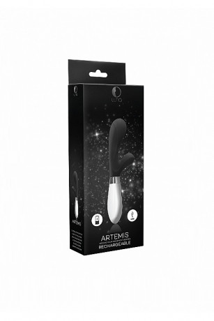 Перезарежаемый вибратор кролик с интенсивной вибрацией Artemis