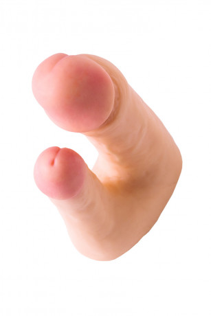 Насадка реалистичная для двойного проникновения Double Pleasure
