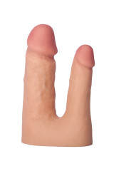 Насадка реалистичная для двойного проникновения Double Pleasure