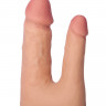 Насадка реалистичная для двойного проникновения Double Pleasure