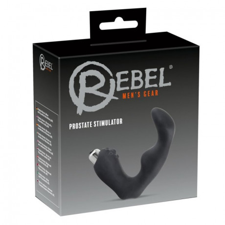 Вибромассажер простаты эргономичной L-формы Prostate Vibrator by Rebel