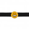 Кляп с желтым шаром с веселым смайликом Smiley Emoji
