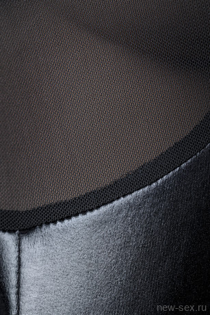 Эластичное платье из ткани с эффектом wetlook Candy Girl