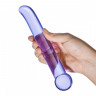 Фиолетовый стеклянный G-стимулятор PURPLE G-SPOT TICKLER