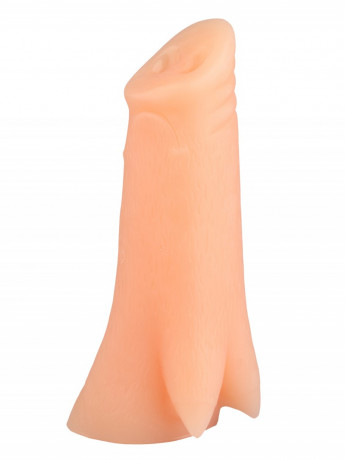 Эластичный анальный стимулятор из эластомера в виде копыта