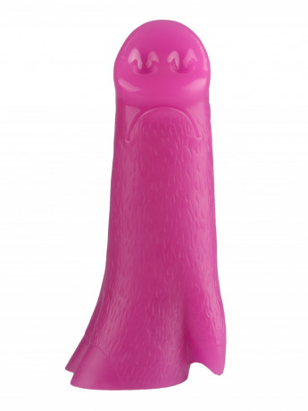 Эластичный анальный стимулятор из эластомера в виде копыта