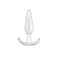 Прозрачная анальная пробка Jelly Rancher