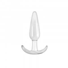 Прозрачная анальная пробка Jelly Rancher
