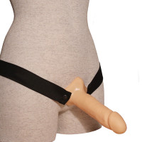 Полый страпон на ремешках номер 4 Джага-Джага МиФ