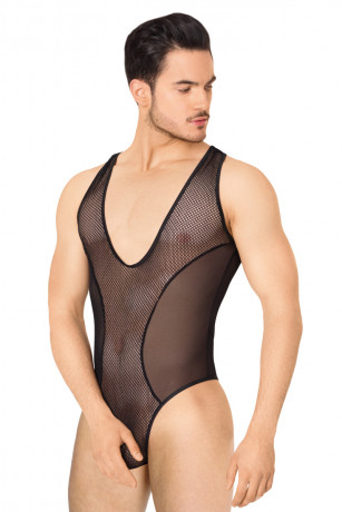 Мужское прозрачное боди SoftLine Collection