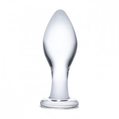 Элегантная анальная пробка из стекла Classic Glass Butt Plug