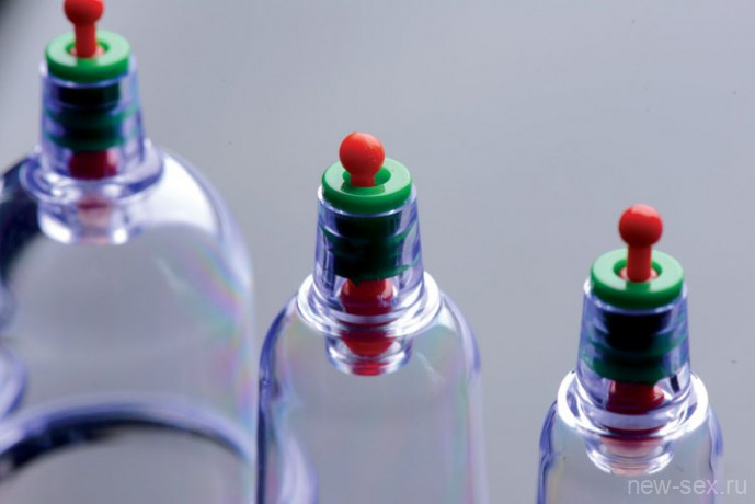 Вакуумная механическая помпа с 6 насадками