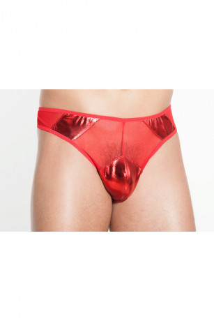 Красные мужские трусы для эротических игр Me Seduce Manuel