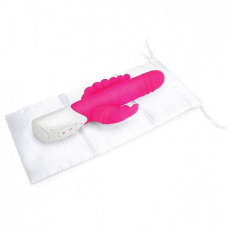 Кролик-вибратор для двойного проникновения и стимуляции клитора Rabbit Essentials