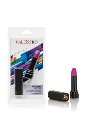 Миниатюрный вибромассажер в виде помады Hide Play