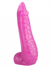 Эластичный анальный стимулятор в виде щупальца