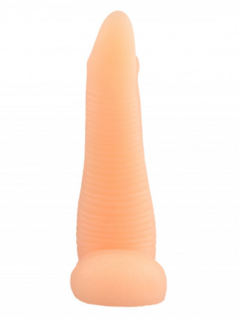 Эластичный анальный стимулятор в виде щупальца