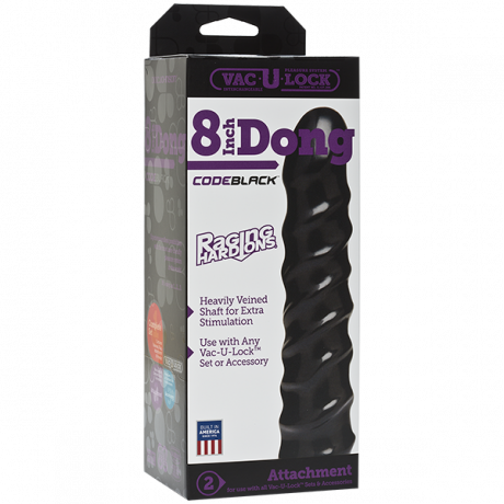 Анальная член-насадка для страпона Vac-U-Lock