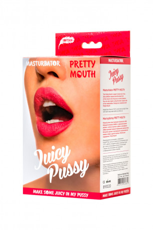 Реалистичный мастурбатор ротик и вагина Juicy Pussy Pretty Mouth