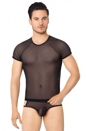 Мужской костюм-сетка с вырезами по бокам SoftLine Collection