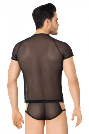 Мужской костюм-сетка с вырезами по бокам SoftLine Collection