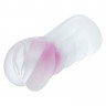 Прозрачно-розовый мастурбатор-вагина в виде женского торса Juicy Pussy Crystal Rose