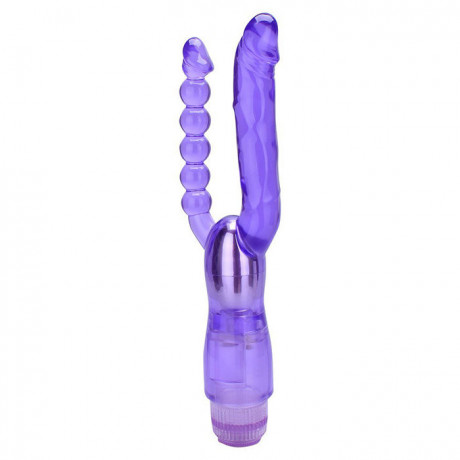 Двойной анально вагинальный вибратор