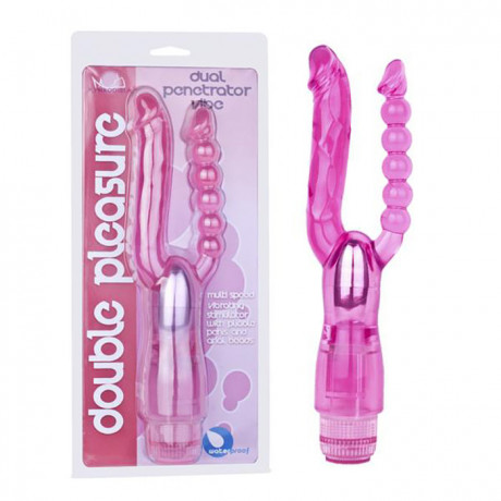 Двойной анально вагинальный вибратор