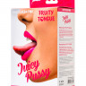 Реалистичный мастурбатор вагина и ротик с язычком Juicy Pussy Fruity Tongue