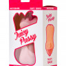 Реалистичный мастурбатор вагина и ротик с язычком Juicy Pussy Fruity Tongue