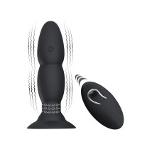 Анальная пробка с вибрацией и риминг ротацией Baile