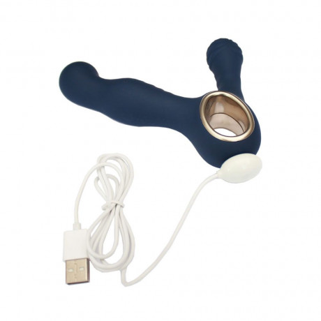 Анальный стимулятор для мужчин с десятью режимами вибрации Lust King